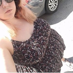 Torrid Floral Empire Tank Top Adjustable Straps